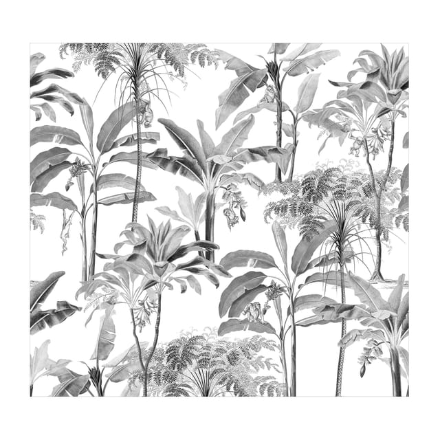 Art for the Home - Fototapete Milou - Grau - 300x280cm