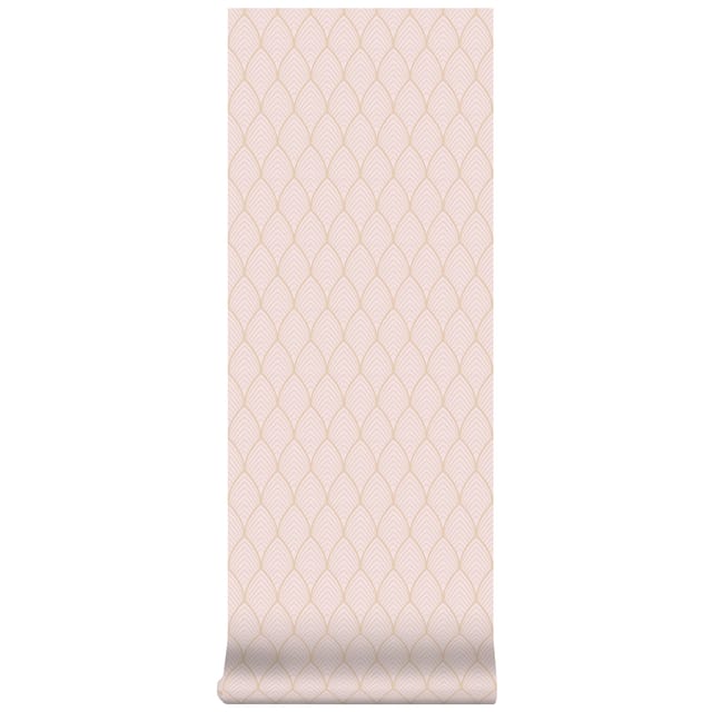 Art For The Home - Superfresco Easy - Bercy Geo Pink - 10m x 52cm