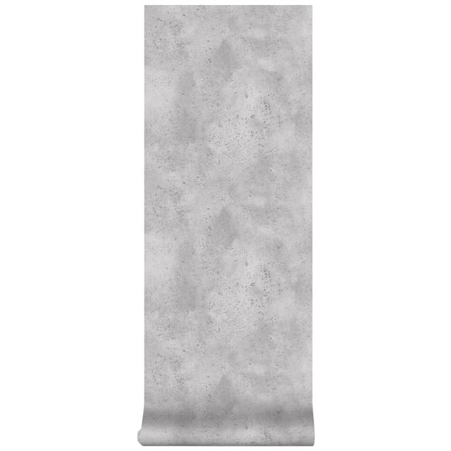 Beton - Uni -/Steine Vliestapete - 10m x 52cm