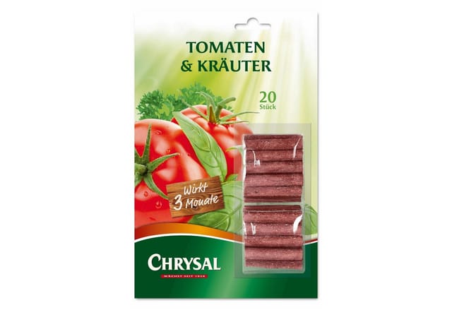 Tomaten & Kräuter Düngestäbchen - 20 Stück - Chrysal
