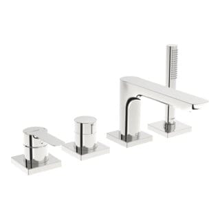 Ligna Wannenarmatur, Fertigmontageset, mit - Hansa