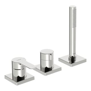 HANSA HANSALIGNA Wannenarmatur, Fertigmontageset, mit