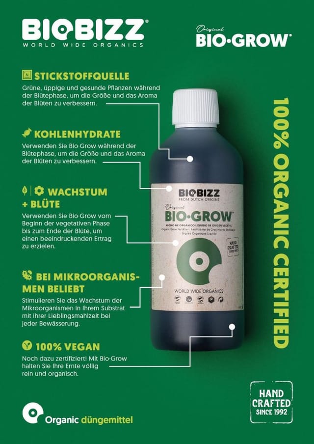 Biobizz - Bio-Grow Wachstumsdünger 5l