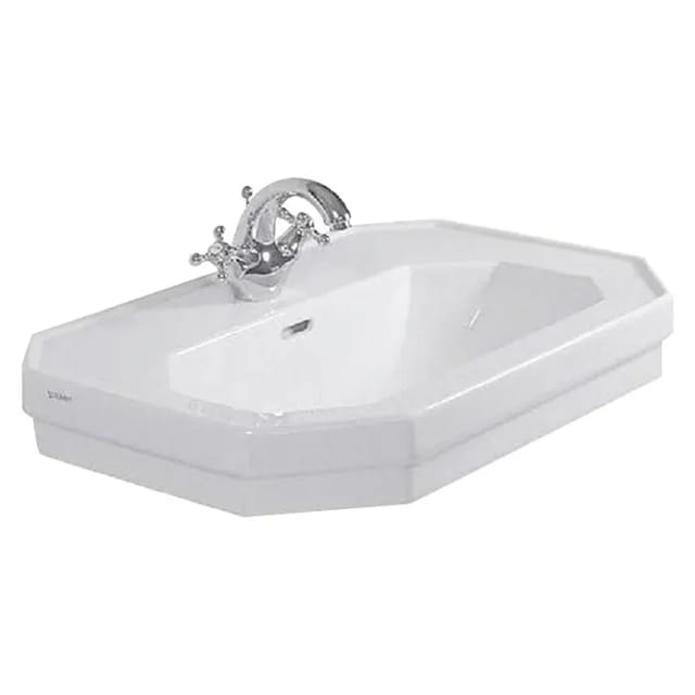Duravit 1930 Waschtisch, 70x50cm, mit Überlauf, 1 Hahnloch