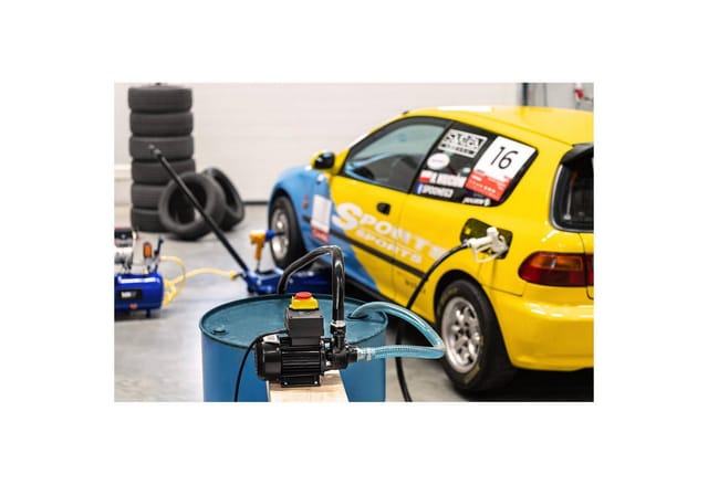 MSW - Dieselpumpe Selbstsaugend Heizölpumpe Ölpumpe Elektrisch Ölabsaugpumpe 40 L/Min