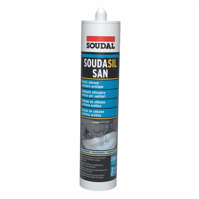 Transparente Sanitärkartusche 280ml Soudal