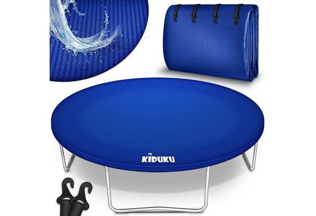 KIDUKU Trampolin Abdeckung Ø244 cm Regenplane Regenabdeckung Abdeckplane Schutzplane