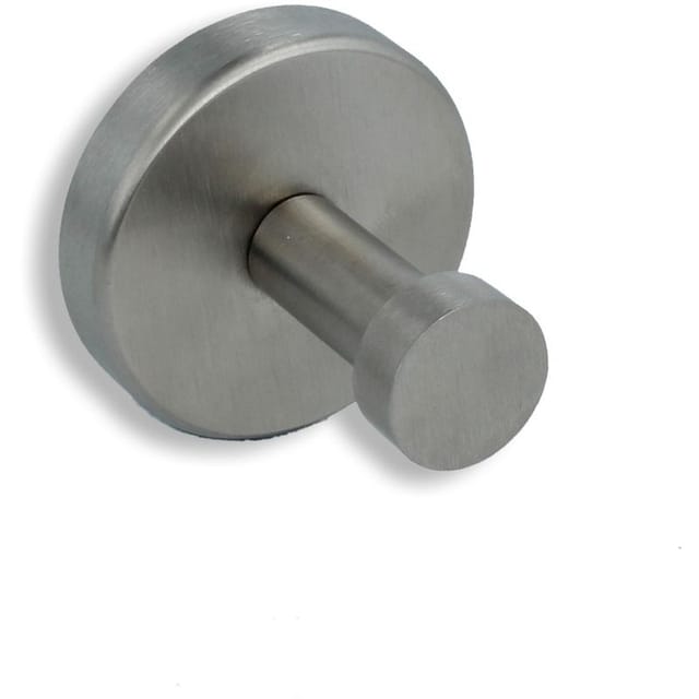 Ms Beschläge - Kleiderhakne Garderobenhaken Wandhaken Handtuchhaken Edelstahl matt gebürstet