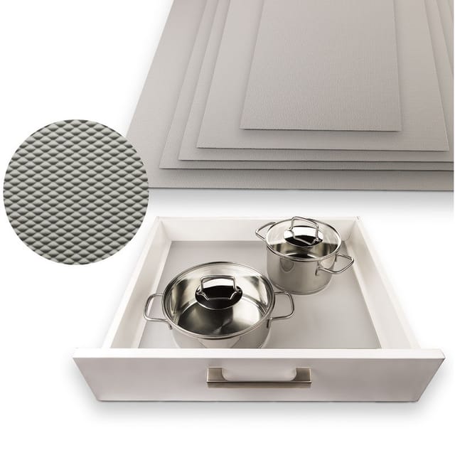 So-tech - Schubladenmatte Orga-Grip Einlegematte 882 mm silbergrau für Blum Schublade