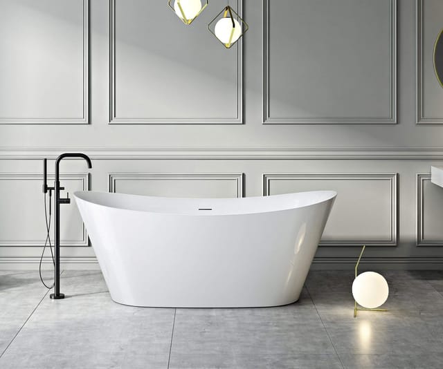 Freistehende Badewanne PALMA 170 cm