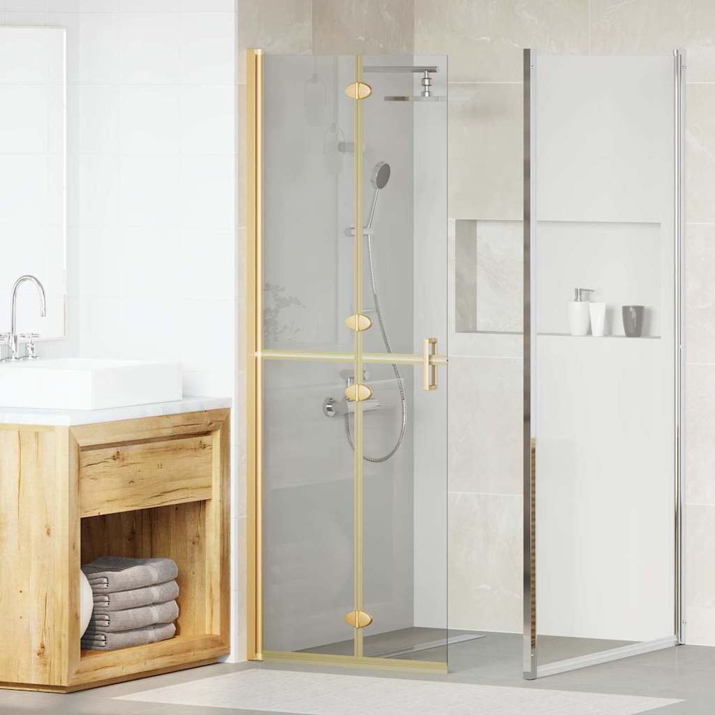 Walk-in Duschwand Gold 70 X 6,5 X 190 Cm