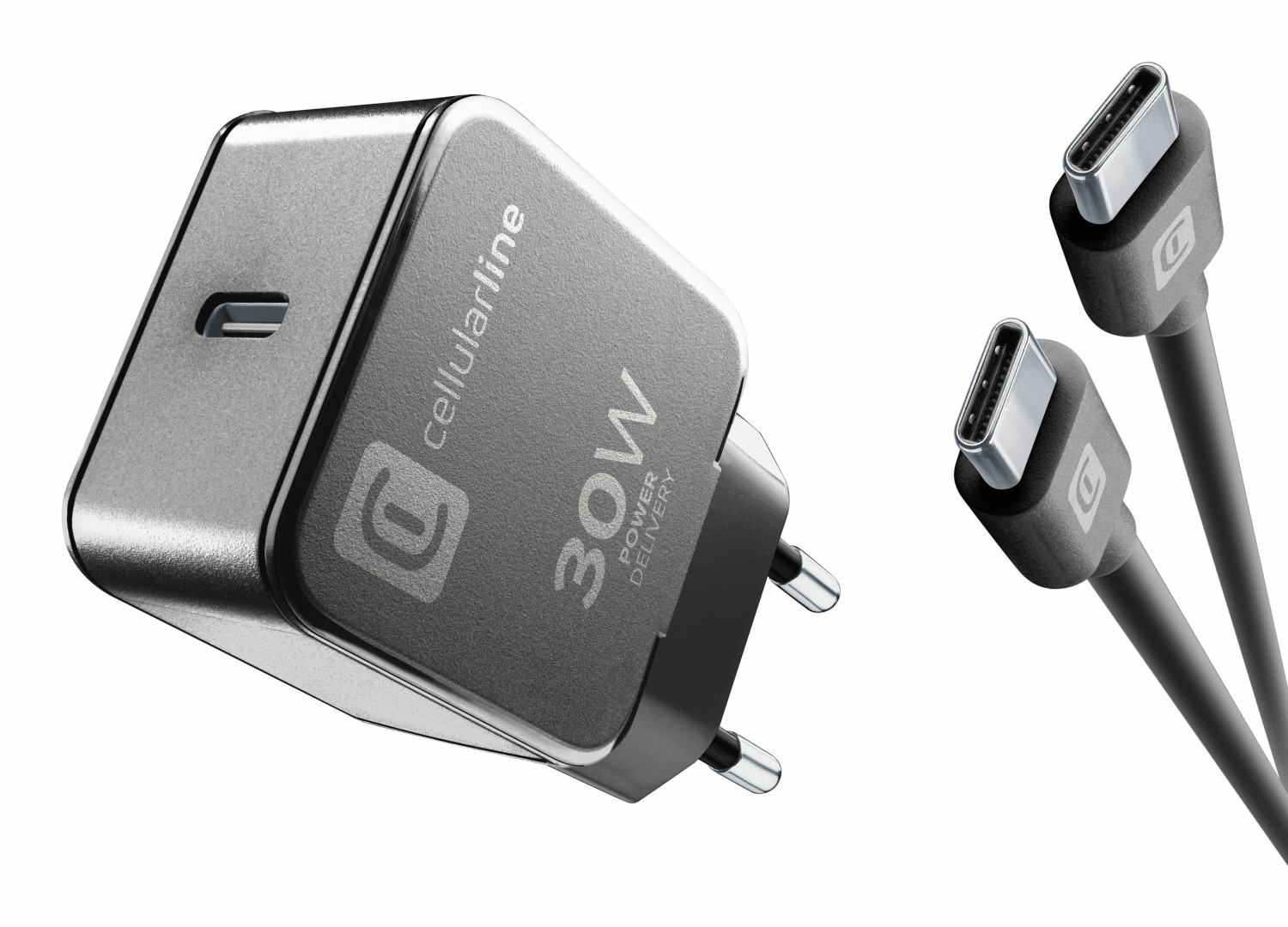 Cellularline Charger Kit 30w - Motorola, Google And Other Brands C2c-netzladegerät-kit Power Delivery 30w