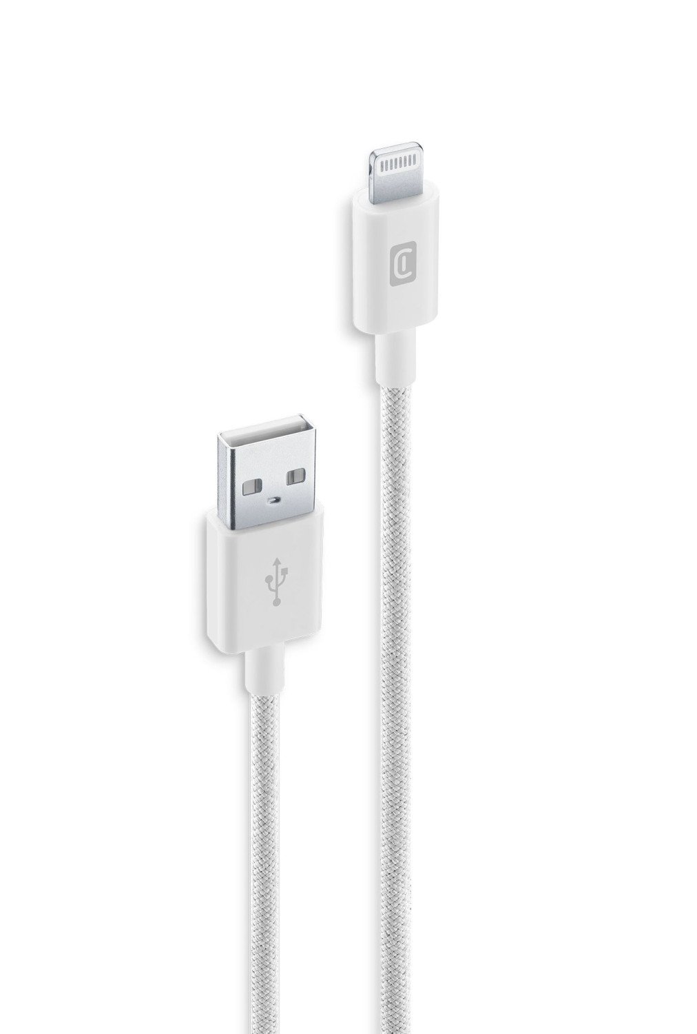 Cellularline Cavo Telato 150 Cm Usb To Lightning Ultra-robustes Geflochtenes Kabel
