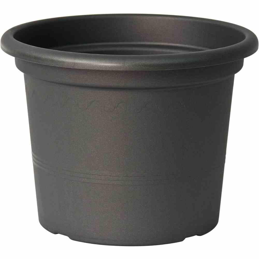 Kübel Geo Ø 45 Cm Anthrazit - Anthrazit