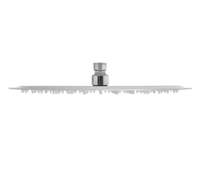 vidaXL Regenbrause Edelstahl 30 cm Rund