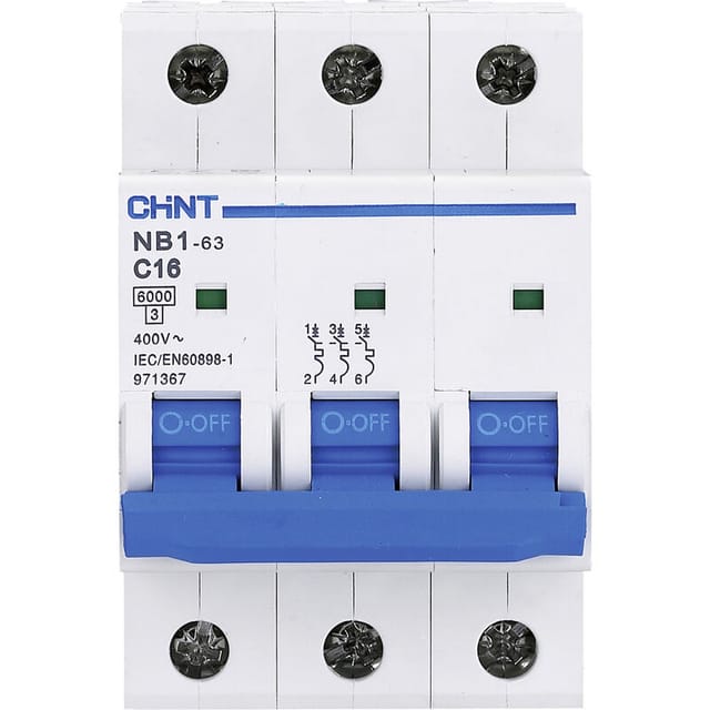 179707 NB1L Leitungsschutzschalter 3polig 40 a - Chint