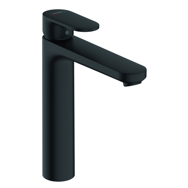 Hansgrohe - Vernis Blend - Waschtischeinhebelmischer mit Ablaufgarnitur, EcoSmart, schwarz matt 71552670