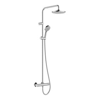 Vernis Blend - Duschset Showepipe 200 mit Thermostat, Green, verchromt 26318000 - Hansgrohe