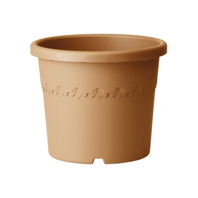 Elho - Pflanztopf Algarve ø 35 x 29 cm terracotta Kunststofftöpfe