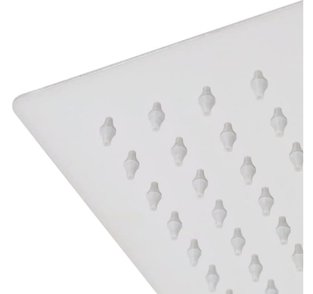 Regenbrause Edelstahl 30x30 cm Quadratisch Vidaxl
