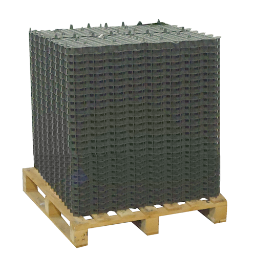 Rasengitter - Grass Fix Eco+ - Palette mit 29,4 m² - 140 Rasen-Gitter nach REACH, ISO9001 & 14001