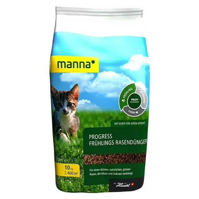 Manna - Progress Frühlingsrasendünger 10 kg Profidünger Rasendünger Startdünger