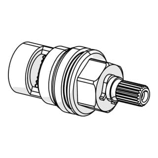 Oberteil 59911103 1/2', 180 - Hansa