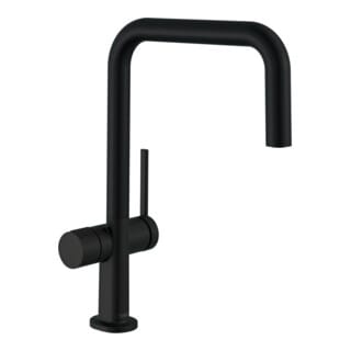 M54 - Spültischmischer Talis u 220, mit Geräteabsperrventil, schwarz matt 72807670 - Hansgrohe