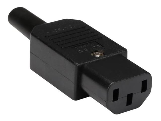 Kaltgeräte-Steckverbinder - Buchse - Für Kabel - 10 A