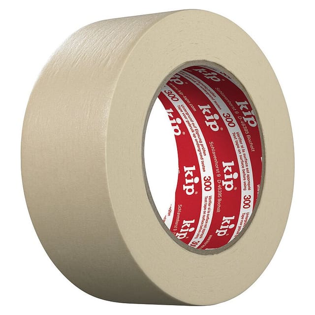 KIP - Feinkreppklebeband 300 masking-tec® – natur 48 mm x 50 m