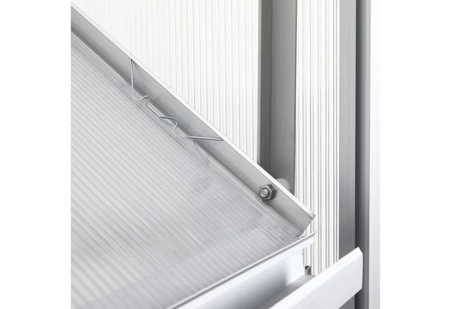 Hohlkammerstegplatte 6 mm 121 x 60,5 cm Gewächshaus Ersatzplatte 1 - Zelsius