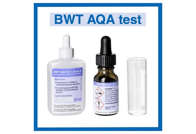 BWT - Aquatest Prüfset Härtebestimmung 1-40 Grad dH 18997E