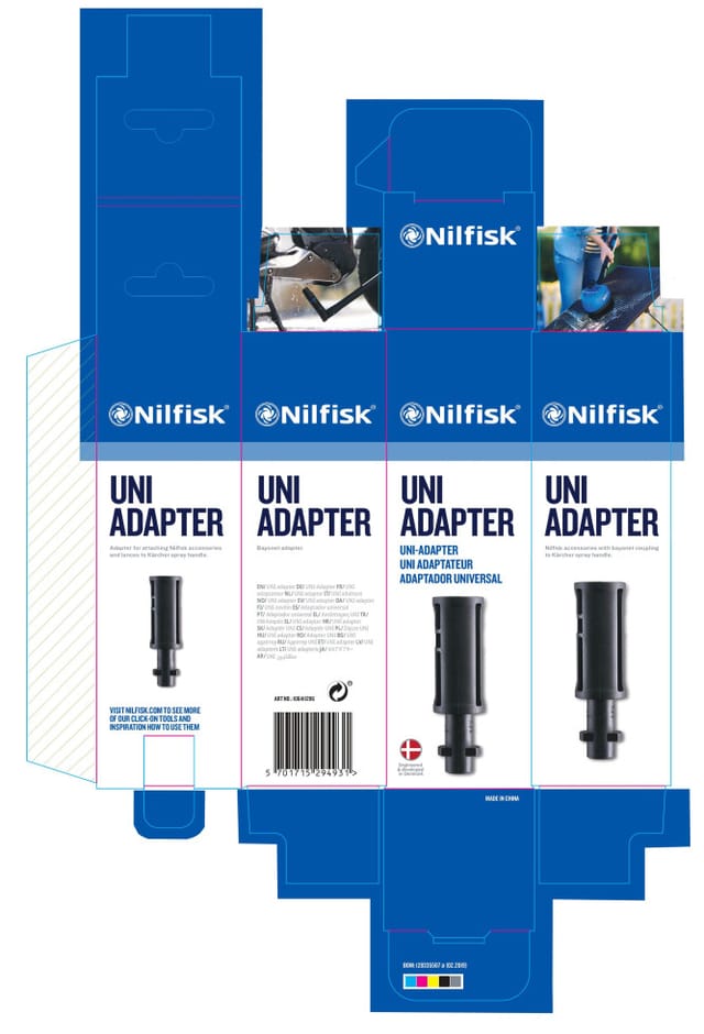 Nilfisk - Universal-Adapter für Kärcherhochdruckreiniger