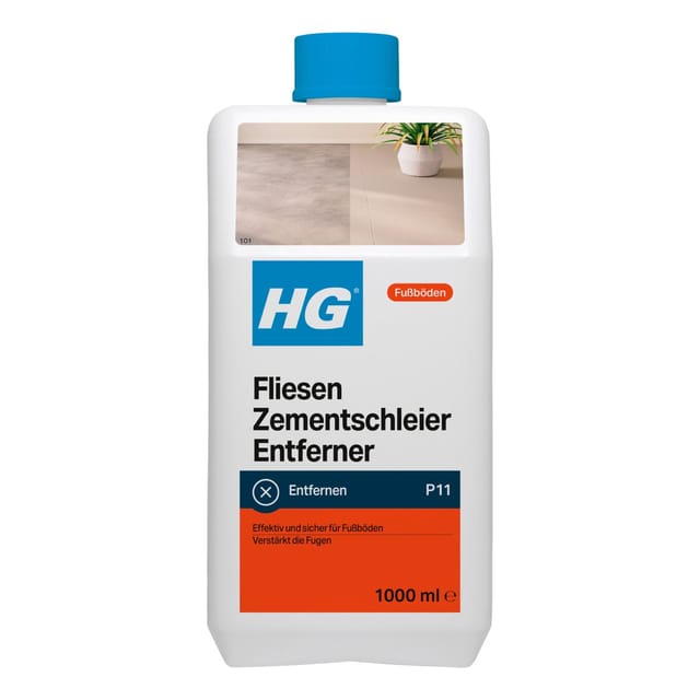 HG - Fliesen Zementschleier Entferner 1 l