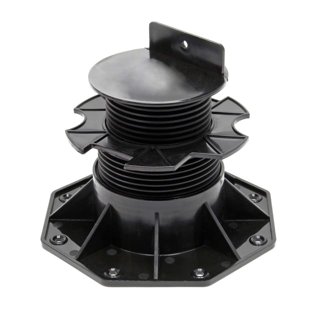 Xpotool - Wiltec Stelzlager für Terrassen, 2700kg, 60-128mm, höhenverstellbarer Stellfuß für Terrassendielen, Platten und Planken