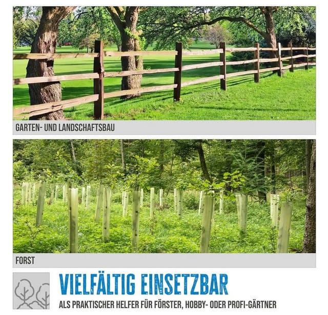 Güde Erdlochbohrer Handbohrer Handerdbohrer inkl 3 Aufsätze GH 80-150