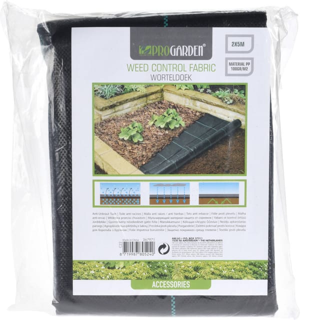 Gartenvlies gegen Unkraut, 2 x 5 m
