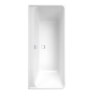 Villeroy&boch - Collaro - Badewanne 180x80 cm mit Platte, mit Ablauf- und Überlaufset, Weiß UBA180COR9CR00VD01