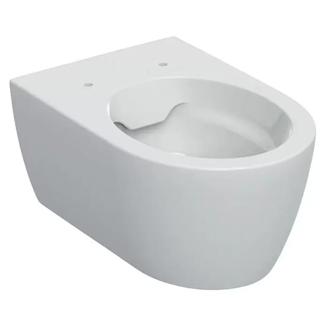 Keramag - Geberit iCon Wand-WC Tiefspüler, spülrandlos, geschlossene Form,