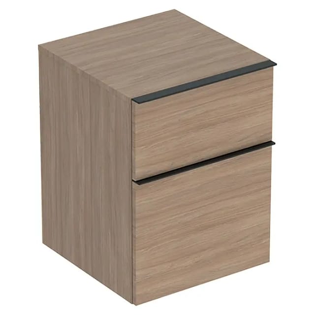 Keramag - Geberit iCon Seitenschrank, 2 Schubladen, 45x60x47,6 cm, 502315,
