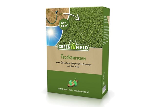 Freudenberger - Greenfield Trockenrasen mantelsaat Vital 2 kg Rasensamen Trockenlage Grassamen