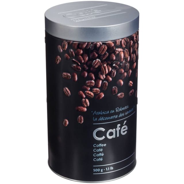 5five Simply Smart - Kaffeedose aus metall 500g black edition schwarz - 5five