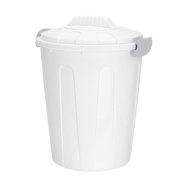 Storage Solutions - Mülleimer mit Deckel, 23 l, ∅ 24 x h 38 cm