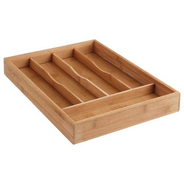 5five Simply Smart - Besteckkasten 5 fächer bambus - 5five