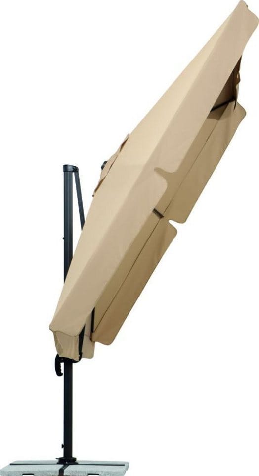 Schneider Alu Ampelschirm Rhodos 300 x 300 cm Sonnenschirm Marktschirm Schirm