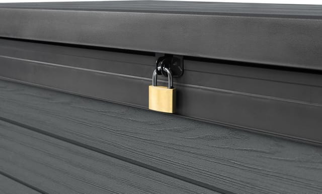 Gartentruhe Cortina 570 l Grau Keter