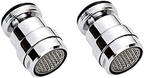 Filtre À Économie D'Eau En Acier Inoxydable / Filetage Mâle 24 Mm / Douchette Rotative À 360° / Rallonge De Robinet De Cuisine / Aérateur De Robinet