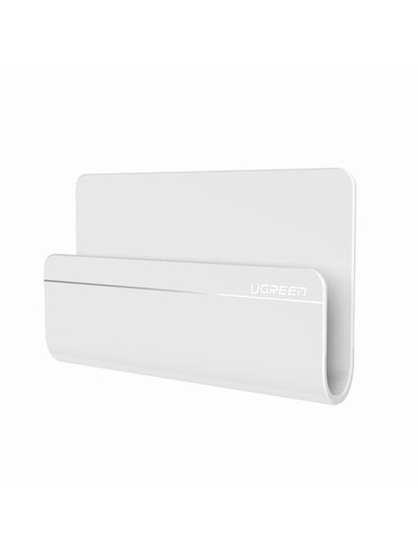 Wandhalterung für Telefon, Tablet, Smartphone, Ladegerät, weiß
