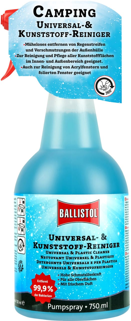 Ballistol - Camping Universal-& Kunststoff-Reiniger Universal-& Kunststoff-Reiniger