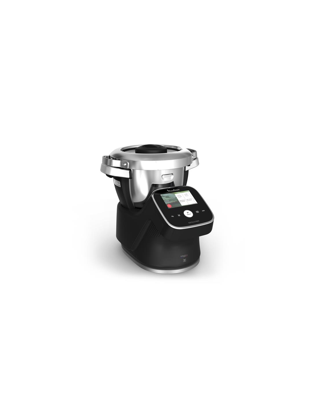 Robot Cuiseur Moulinex Noir Glama Robot Cuiseur Multifonction Avec Air Fryer, Balance Et Écran Tactile Wi-fi - Moulinex